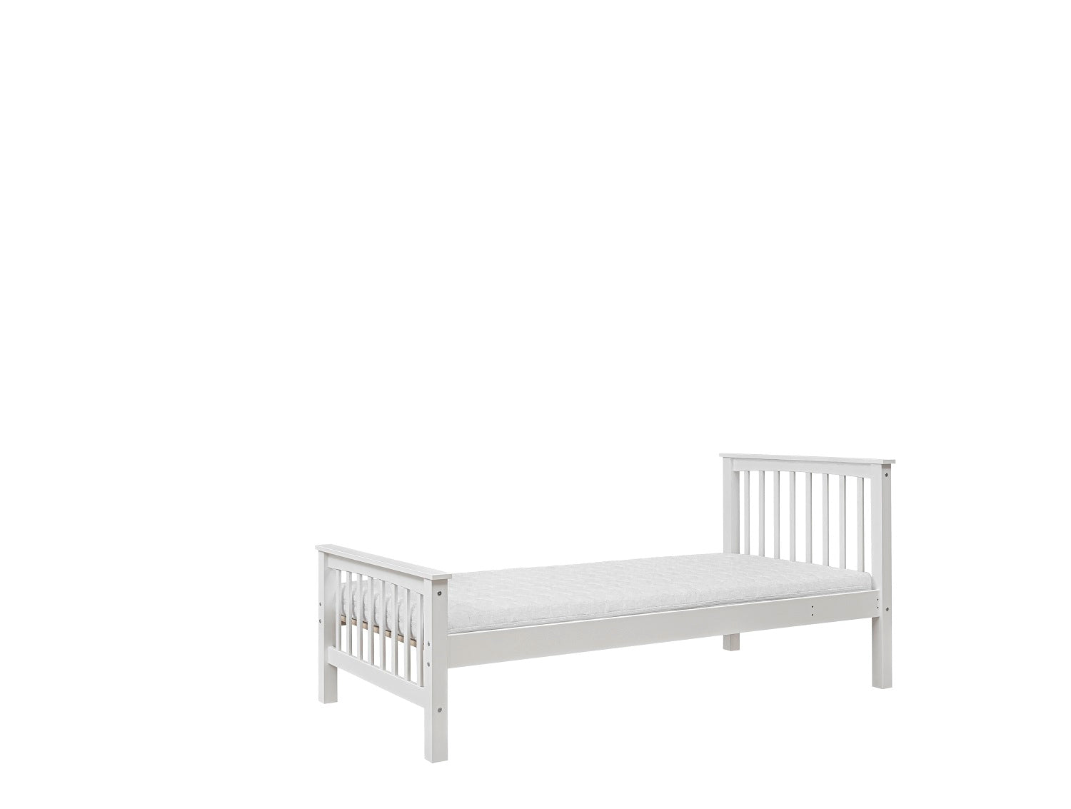 Łóżko dziecięce pojedyńcze ze szczeblinką 200x90 cm, Collet