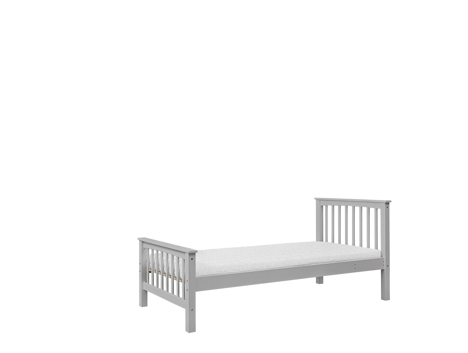 Łóżko dziecięce pojedyńcze ze szczeblinką 200x90 cm, Collet