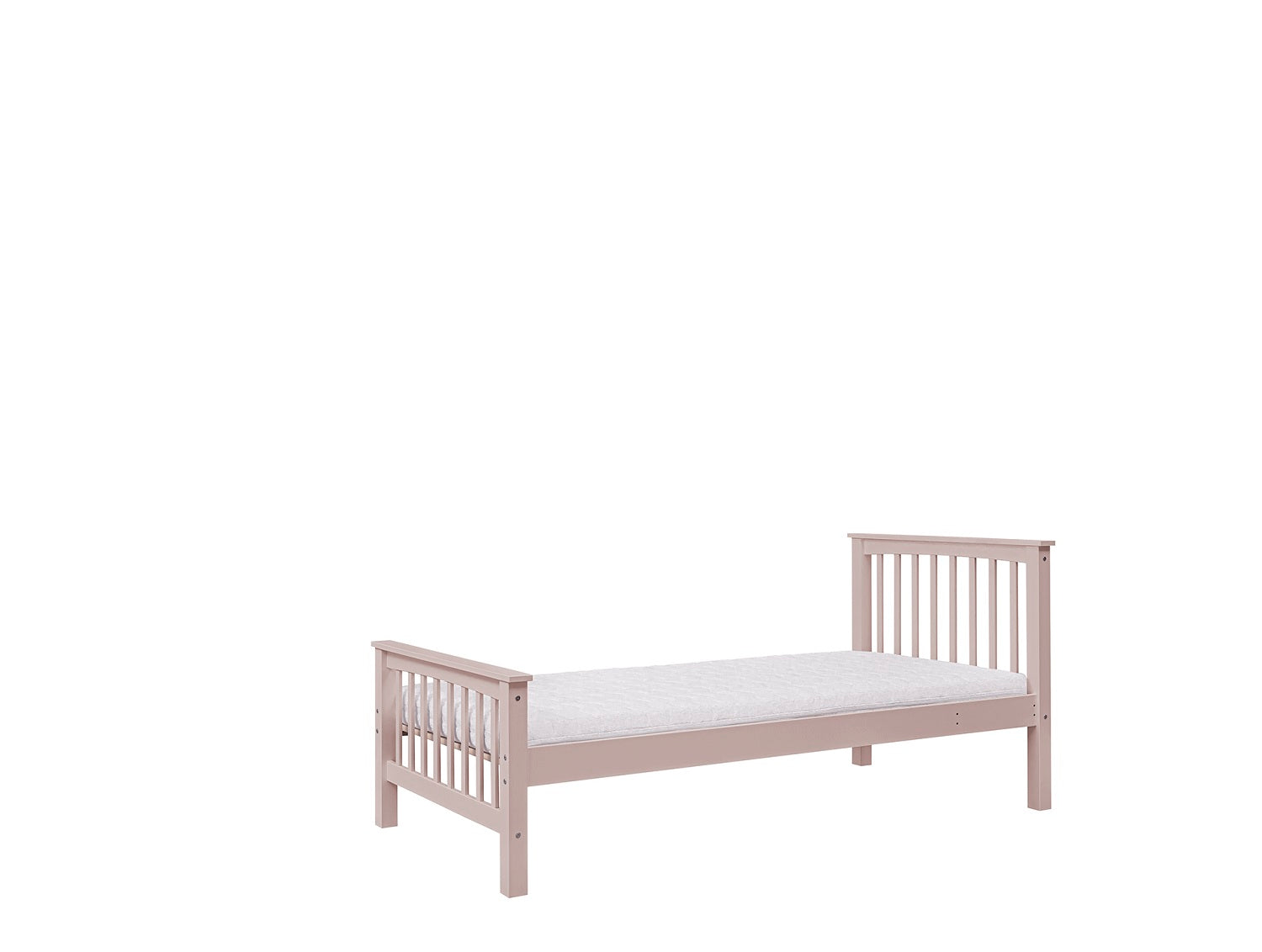 Łóżko dziecięce pojedyńcze ze szczeblinką 200x90 cm, Collet