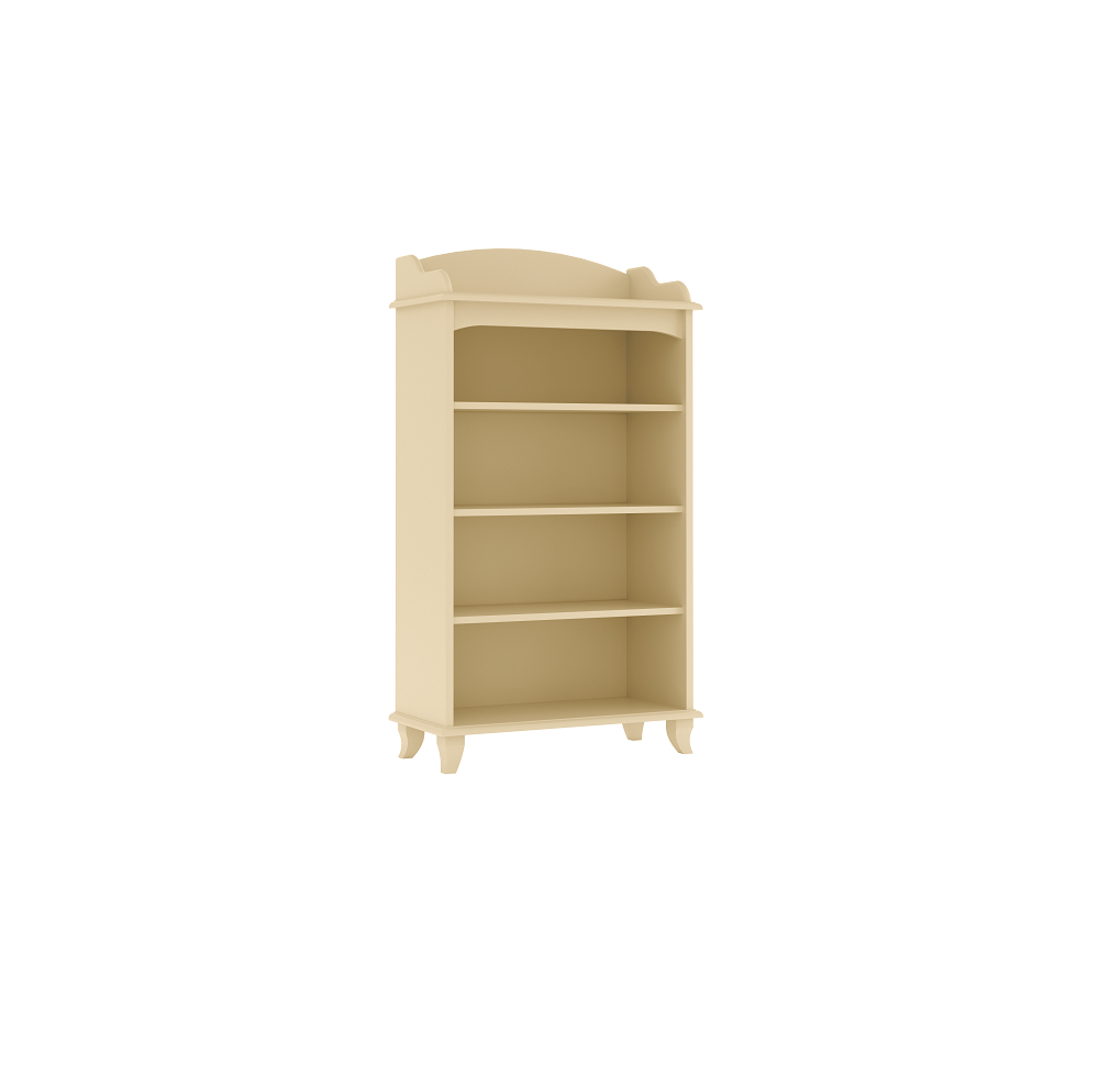 Drewniany regał niski (biblioteczka) Alex
