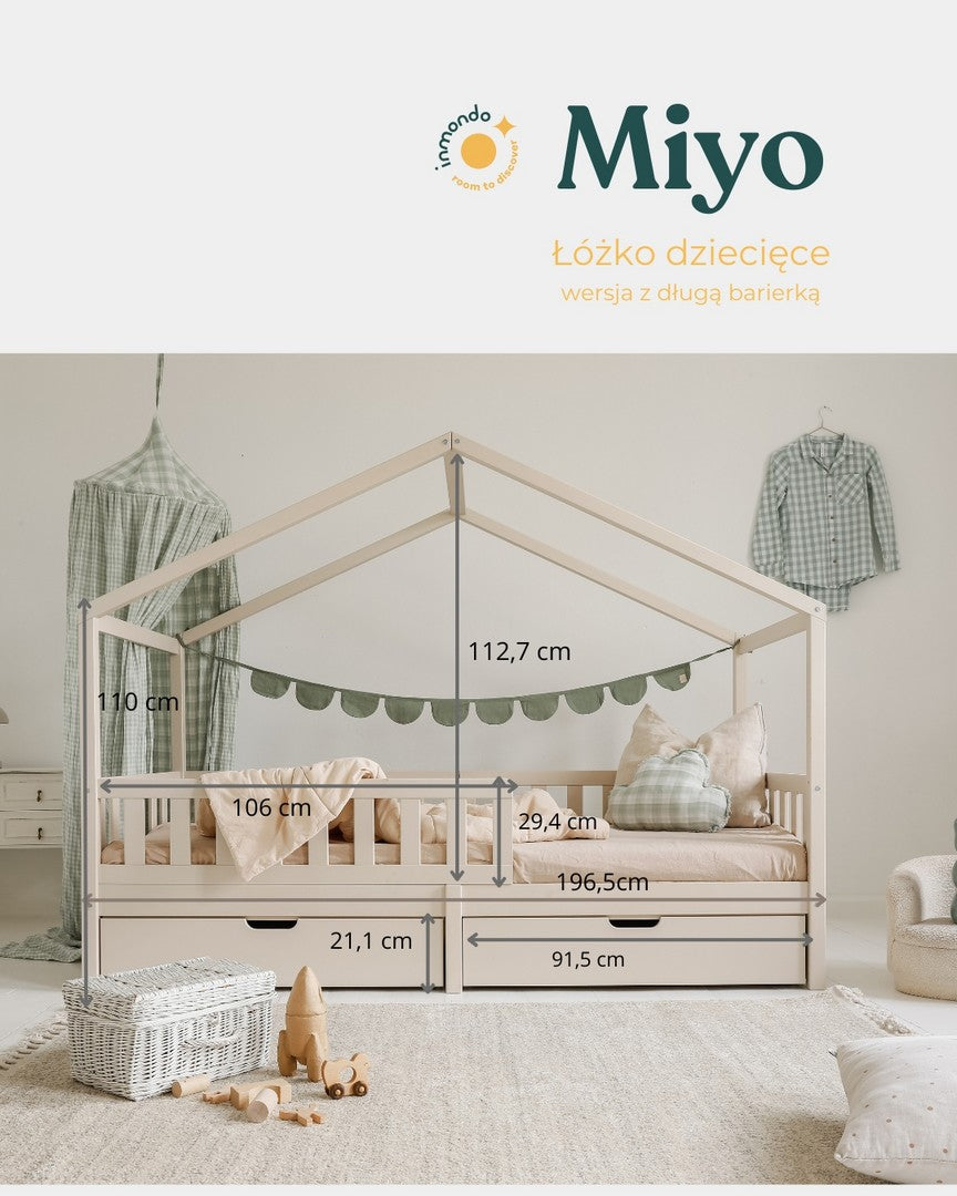 Łóżko domek Miyo
