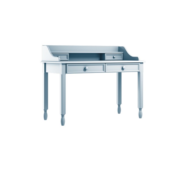 Drewniane biurko sekretarzyk Maxime