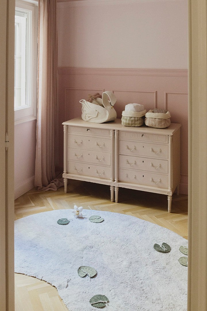 Kosz na zabawki łabędź, Swan Lake