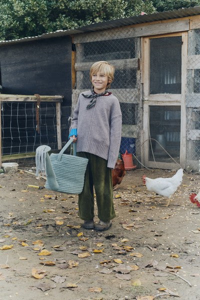 Kosz na zabawki konewka, farma