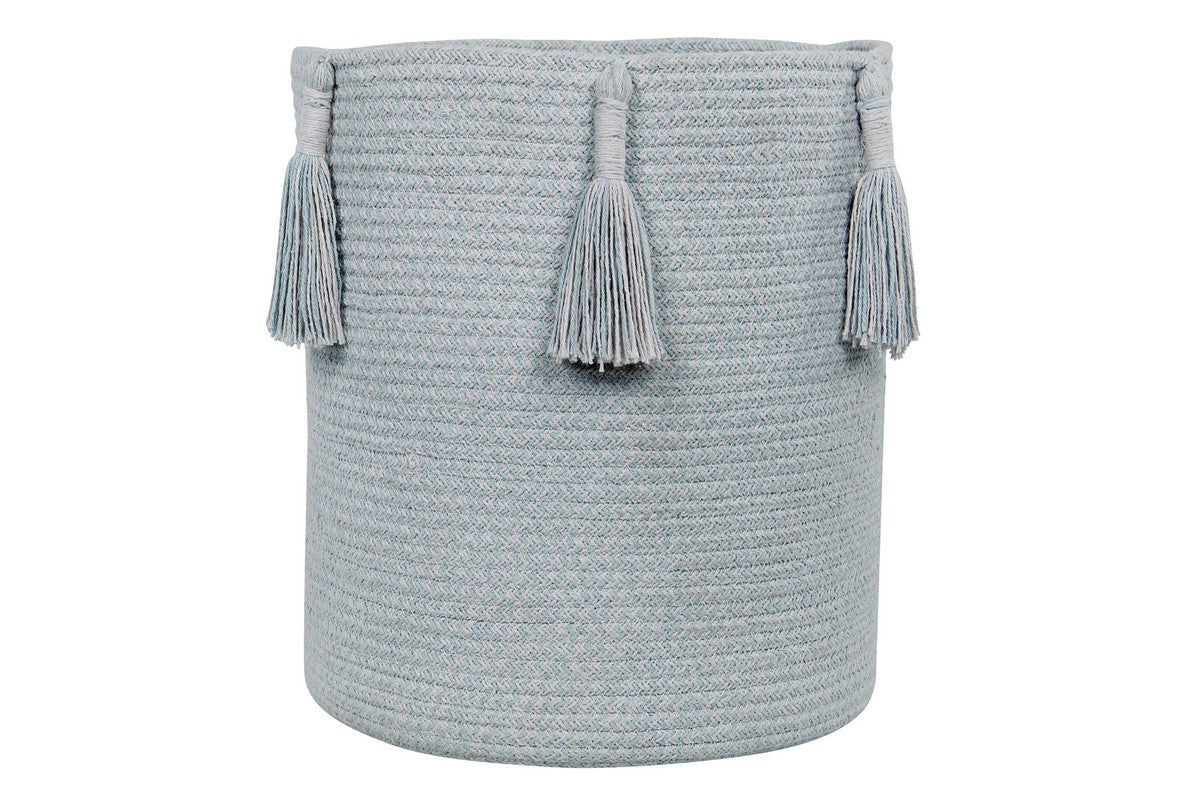 Kosz z frędzlami Blue Lorena Canals