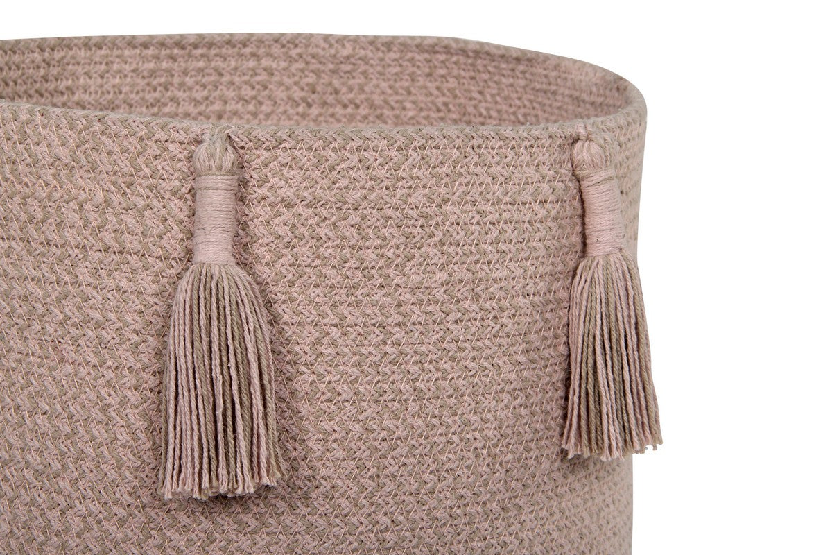 Kosz z frędzlami Vintage Nude Lorena Canals