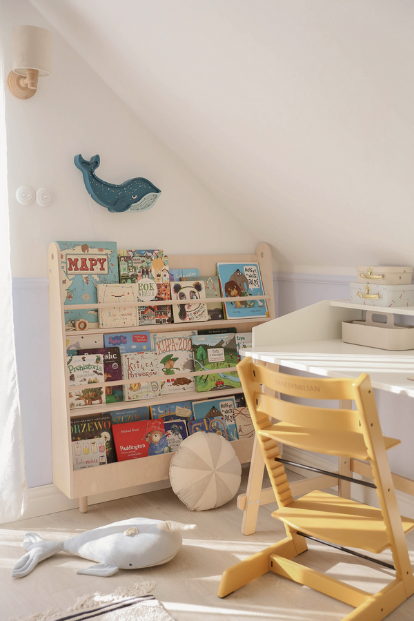 Półka biblioteczka montessori Basic - 2 kolory