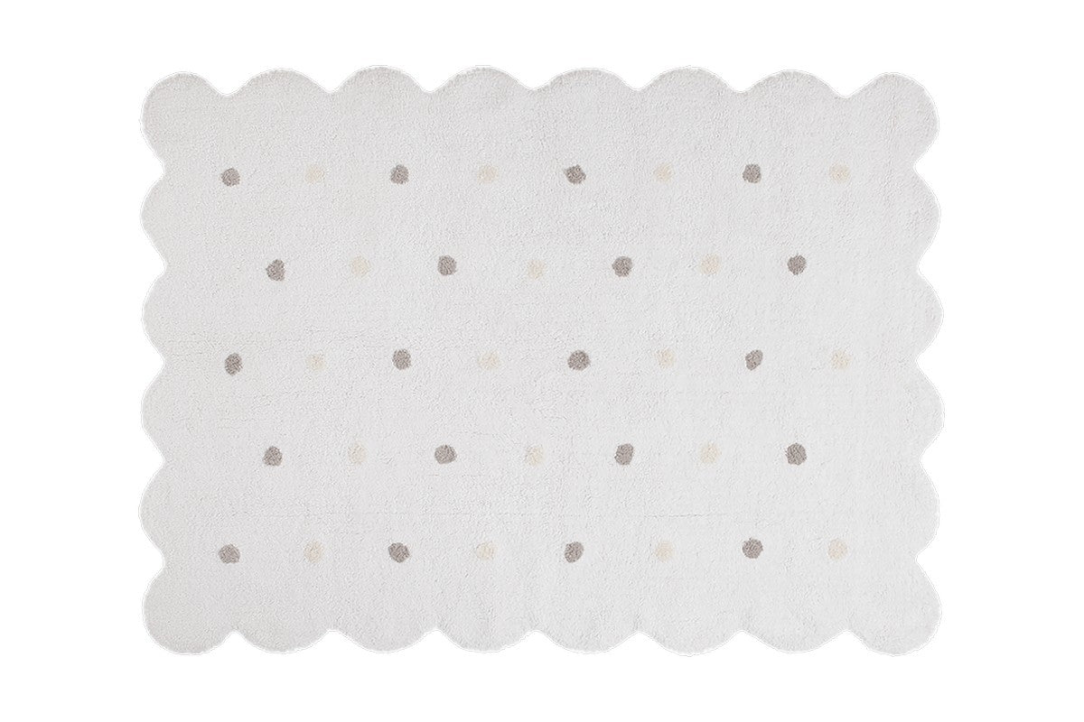 Dywan dziecięcy Galleta Blanco/White 120 X 160 Cm Lorena Canals