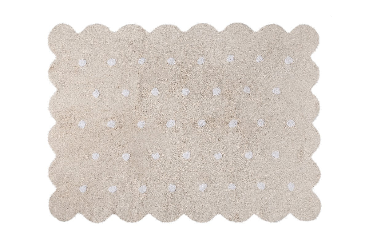 Dywan dziecięcy Galleta Crema/Beige 120 X 160 Cm Lorena Canals