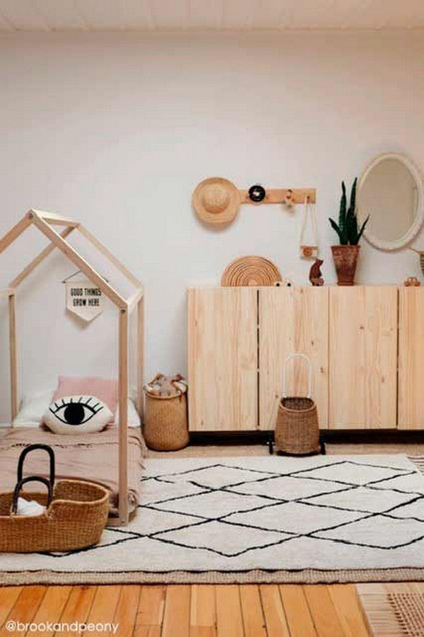 Dywan dziecięcy Bereber Beige 140 x 200 cm Lorena Canals