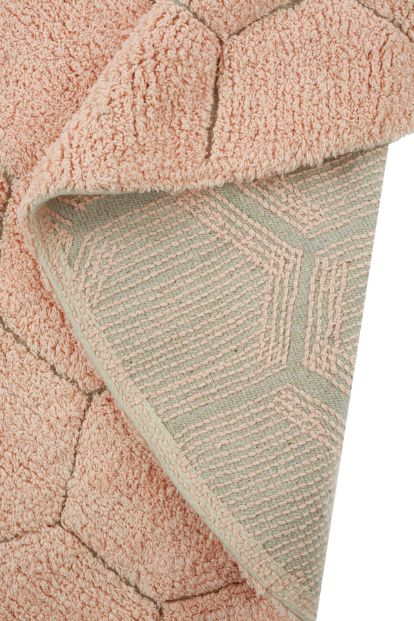 Dywan okrągły do prania Plaster miodu