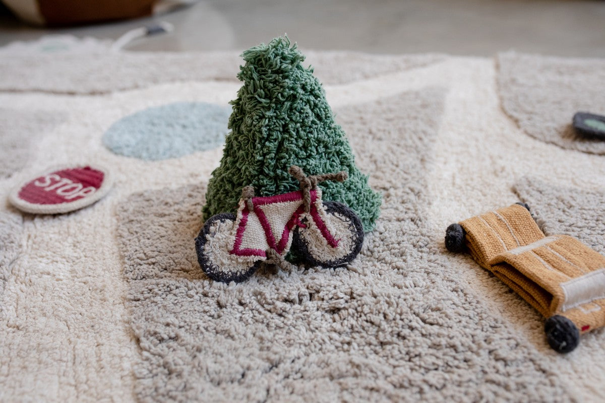 Dywan dziecięcy Mapa Miasta z autkami Eco-City Lorena Canals