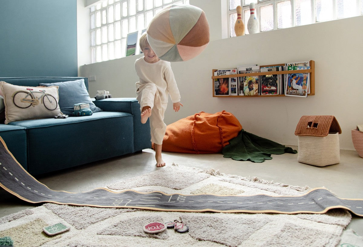 Dywan dziecięcy Mapa Miasta z autkami Eco-City Lorena Canals