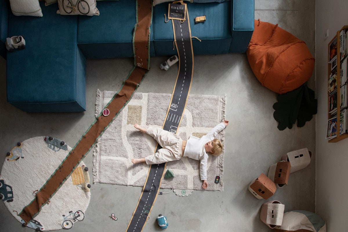 Dywan dziecięcy Mapa Miasta z autkami Eco-City Lorena Canals