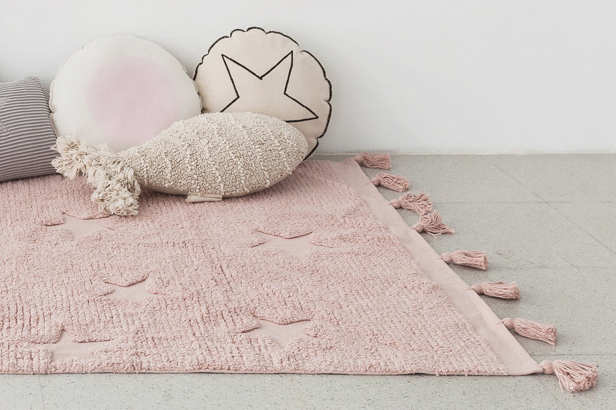 Dywan dziecięcy Hippy Stars Vintage Nude 120 x 175 cm Lorena Canals