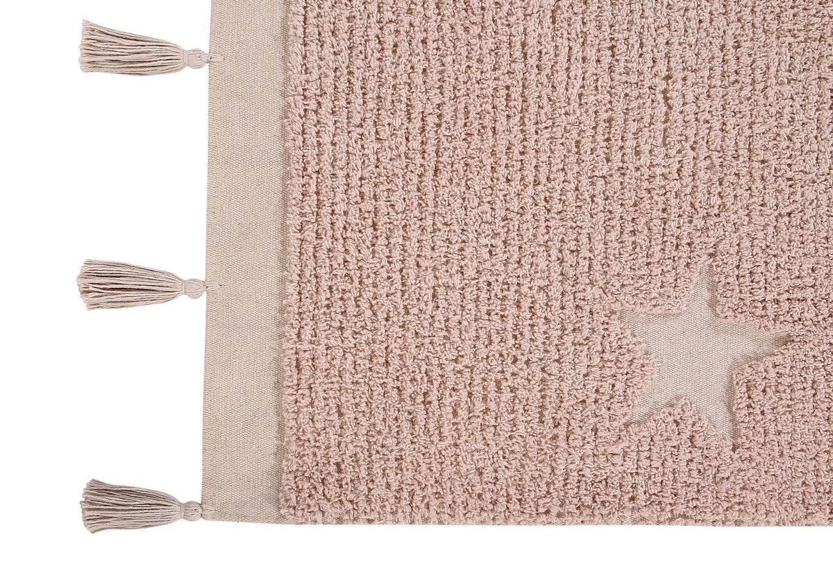 Dywan dziecięcy Hippy Stars Vintage Nude 120 x 175 cm Lorena Canals