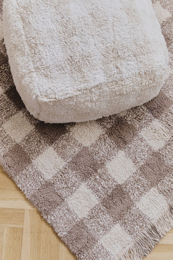 Dywan Bawełniany Vichy Marron, Swan Lake