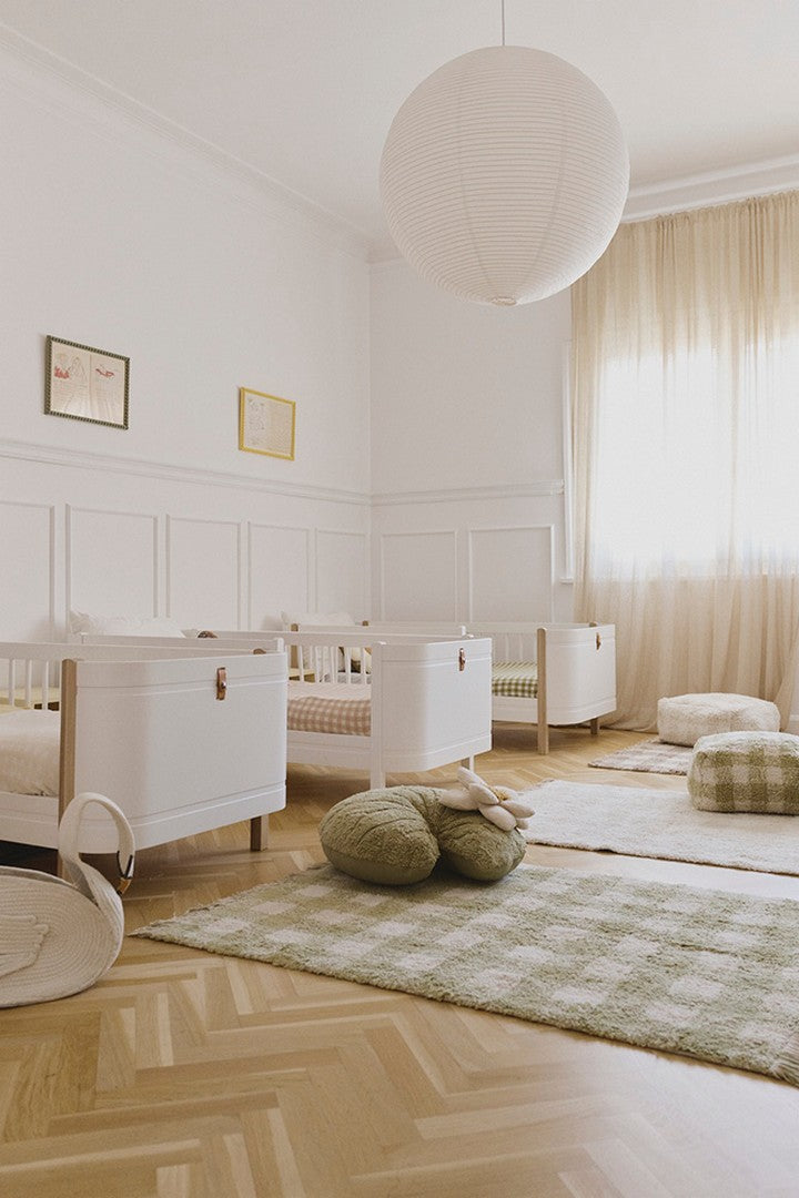 Dywan Bawełniany Vichy Matcha, Swan Lake