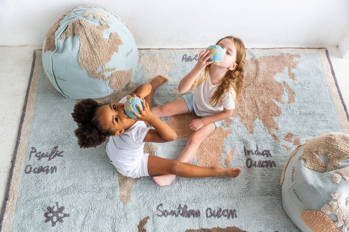 Dywan dziecięcy Mapa świata