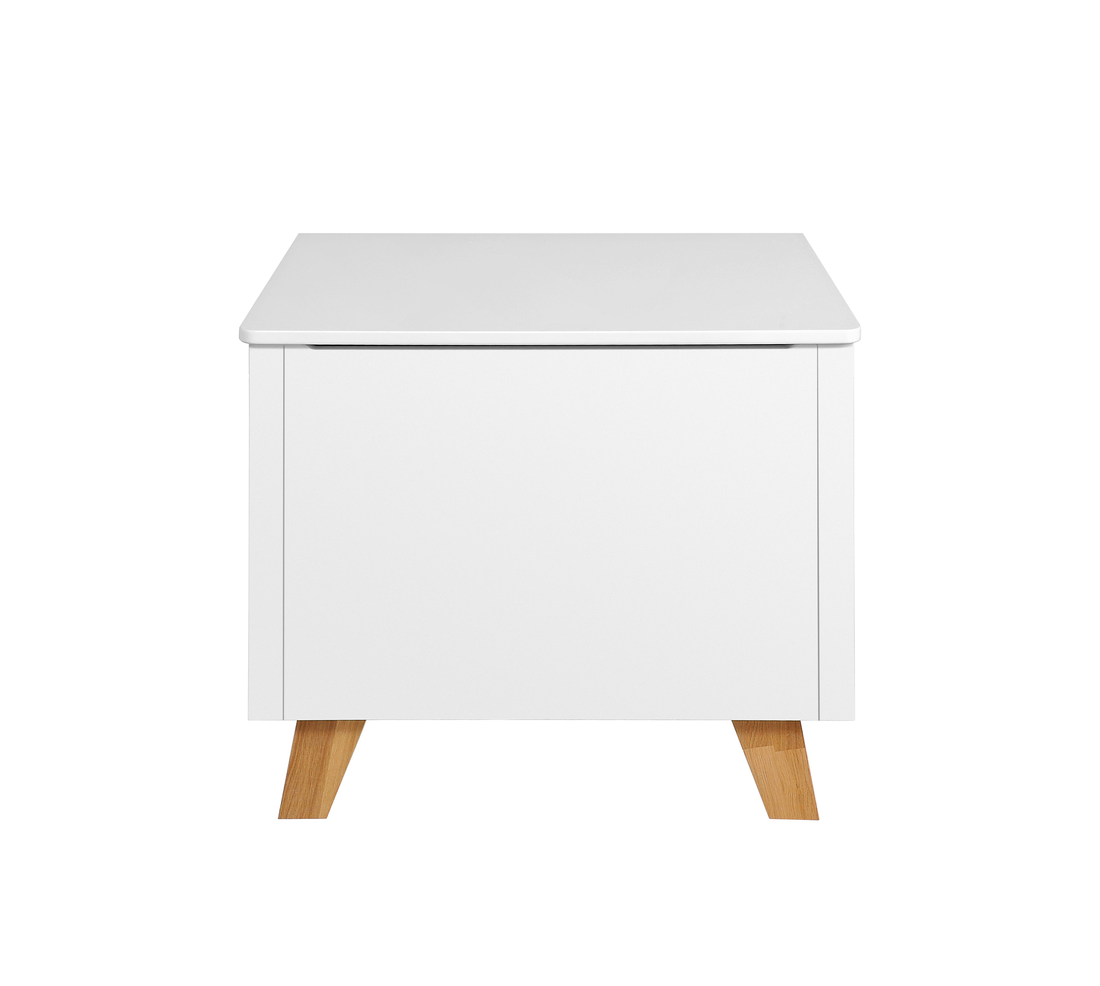 Skrzynia na zabawki biała/szara Zara