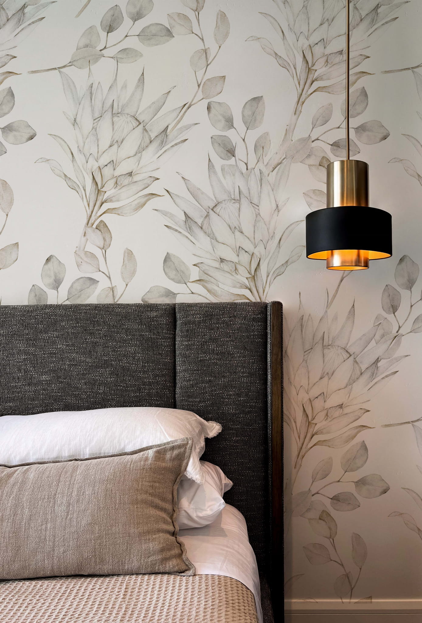 Tapeta eukaliptus kremowy