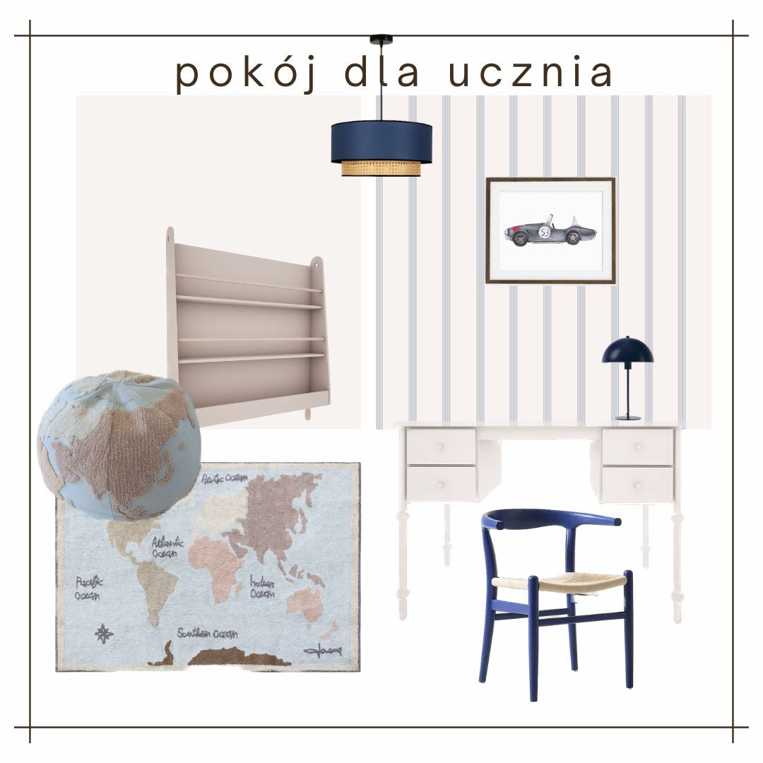 Półka biblioteczka montessori Basic - 2 kolory