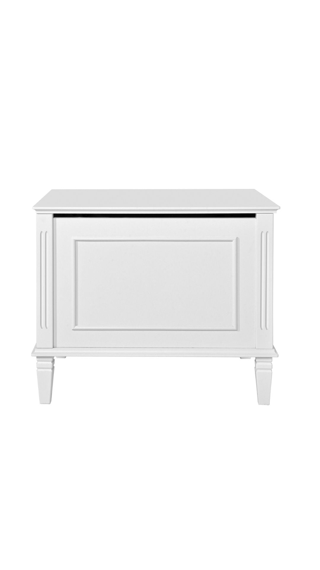 Stylowa skrzynia na zabawki Bianka ecru