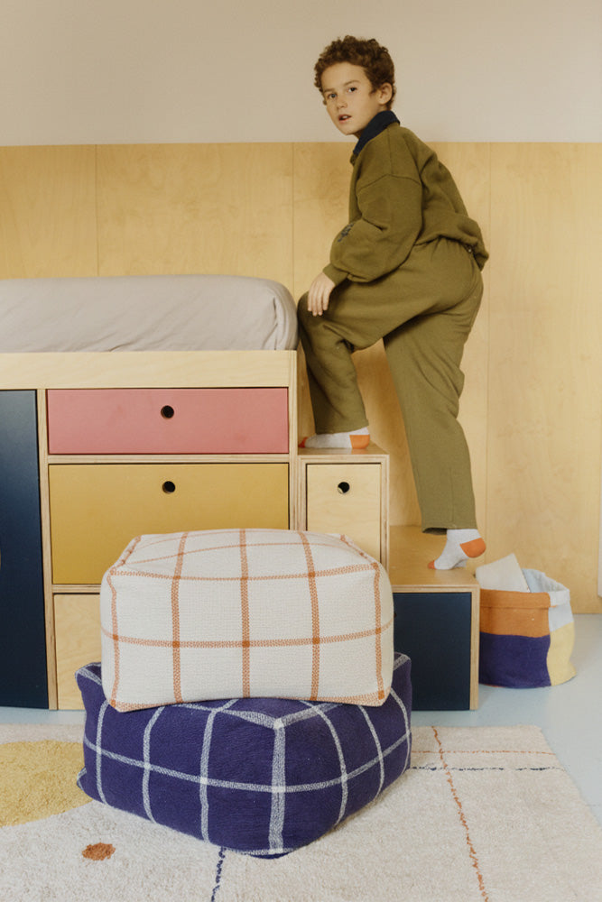 puf Geo Block do pokoju dziecka