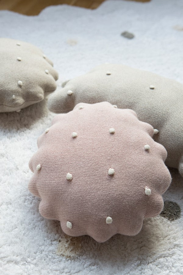 Poduszka Round Biscuit Pink Pearl Lorena Canals