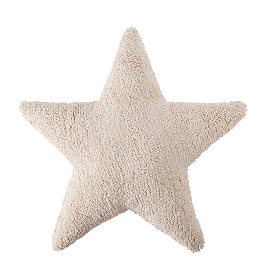 Poduszka gwiazdka Estrella Crema Lorena Canals