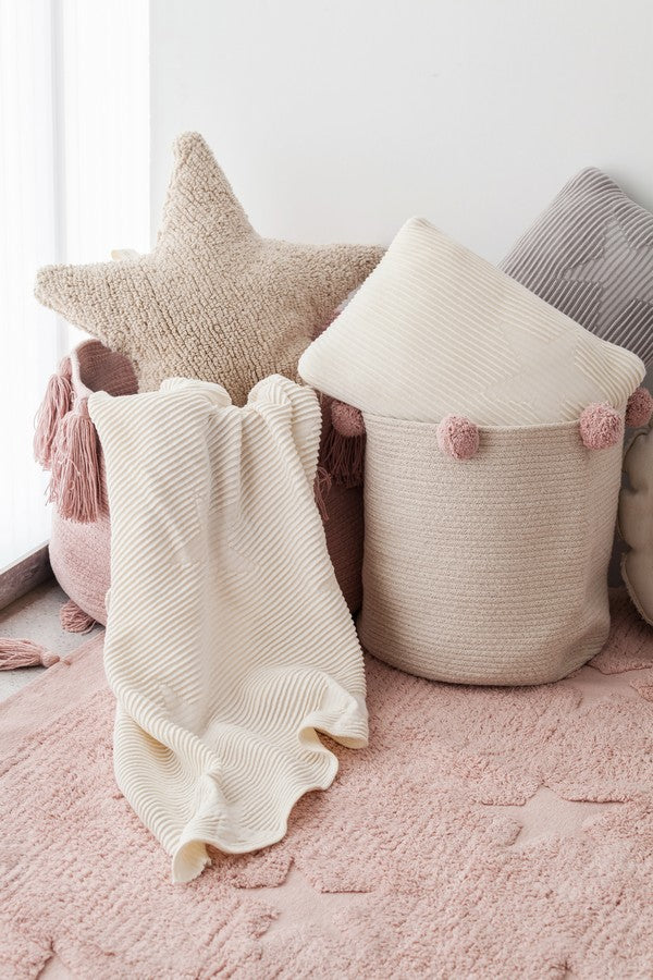 Poduszka gwiazdka Estrella Crema Lorena Canals