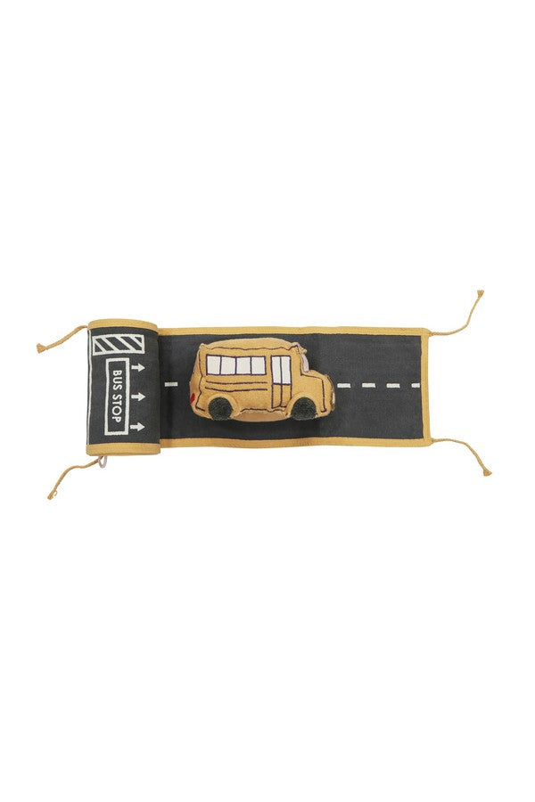 Miękka Zabawka Autobus Z Pasem Do Jazdy Ride&Roll Lorena Canals