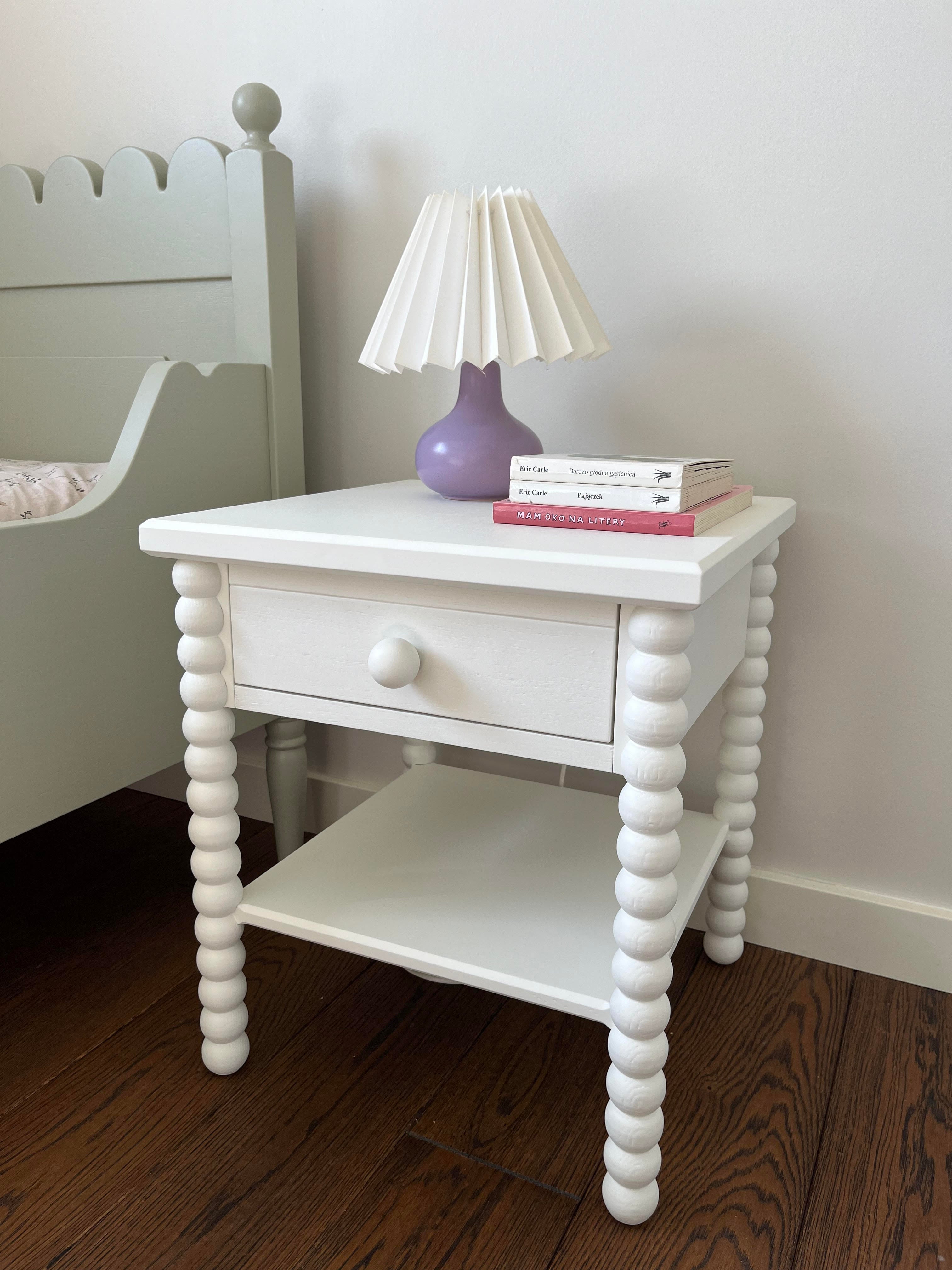 Stolik nocny Bobbin z szufladą