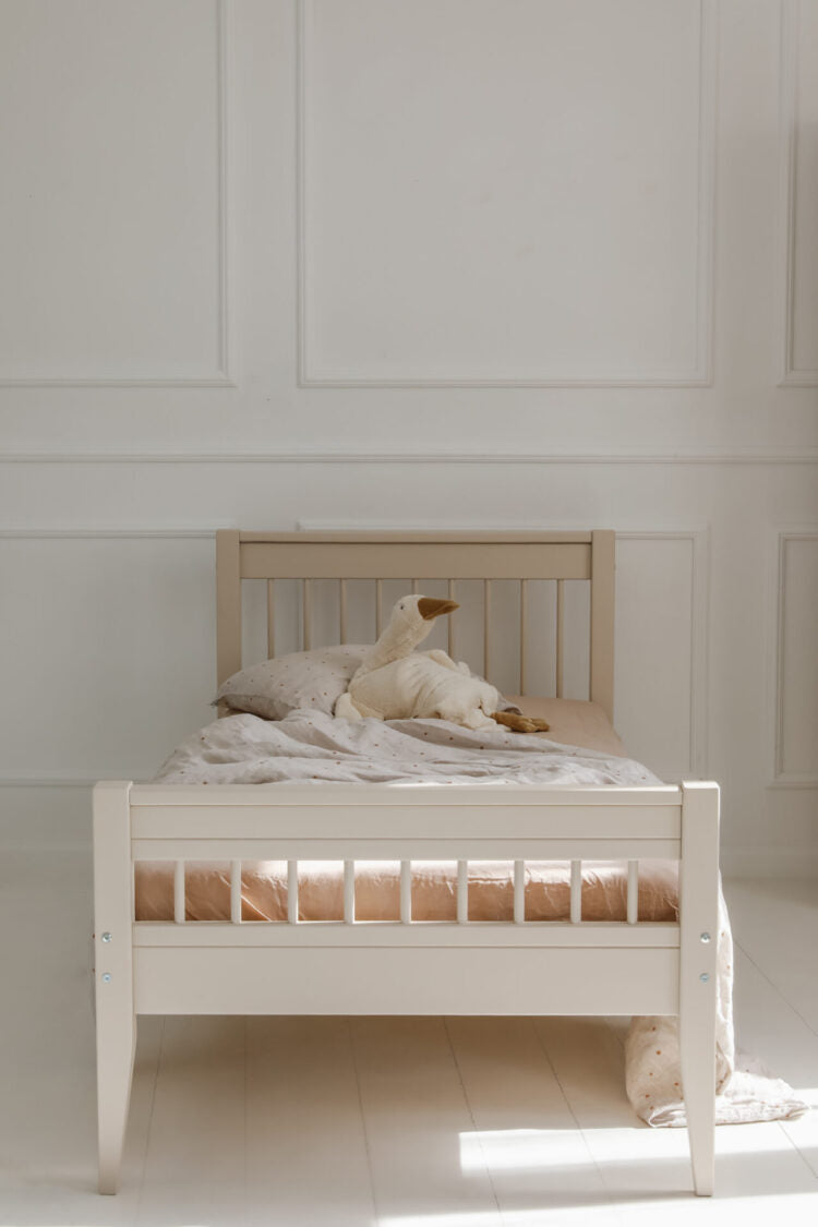 Łóżko 90x200 cm z pojemnikiem Carmela