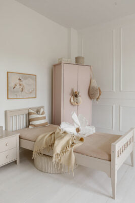 Łóżko 90x200 cm z pojemnikiem Carmela