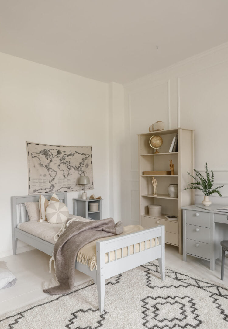 Łóżko 90x200 cm z pojemnikiem Carmela