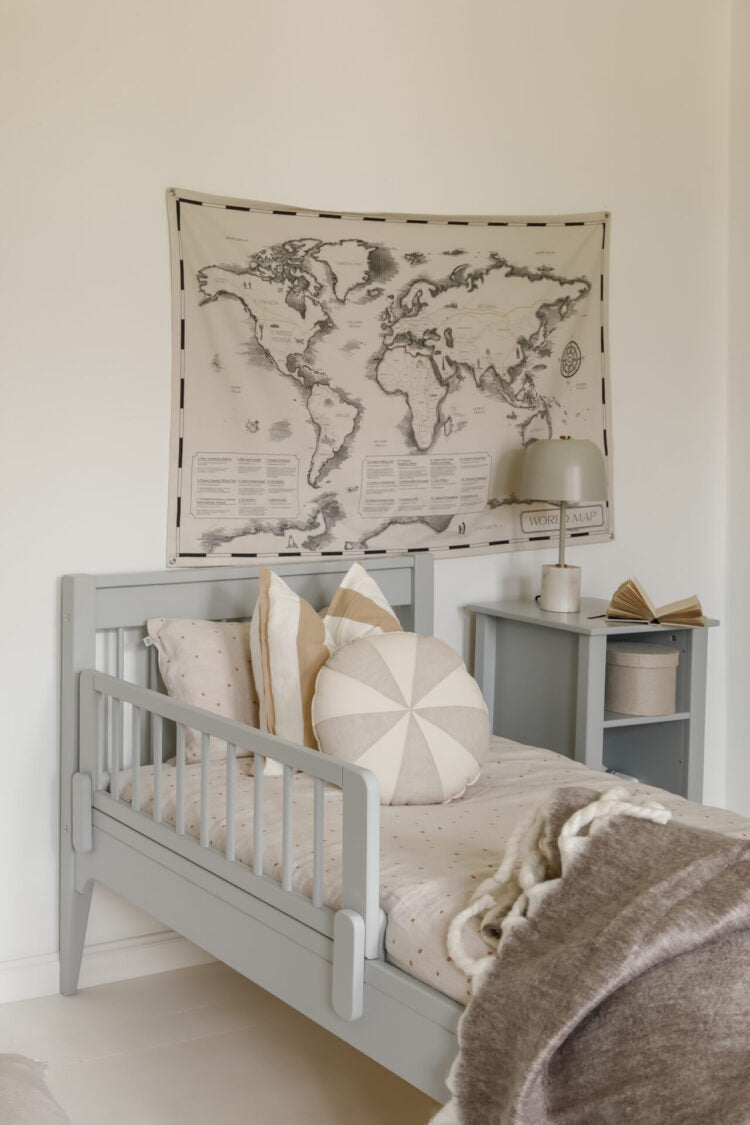 Łóżko 90x200 cm z pojemnikiem Carmela