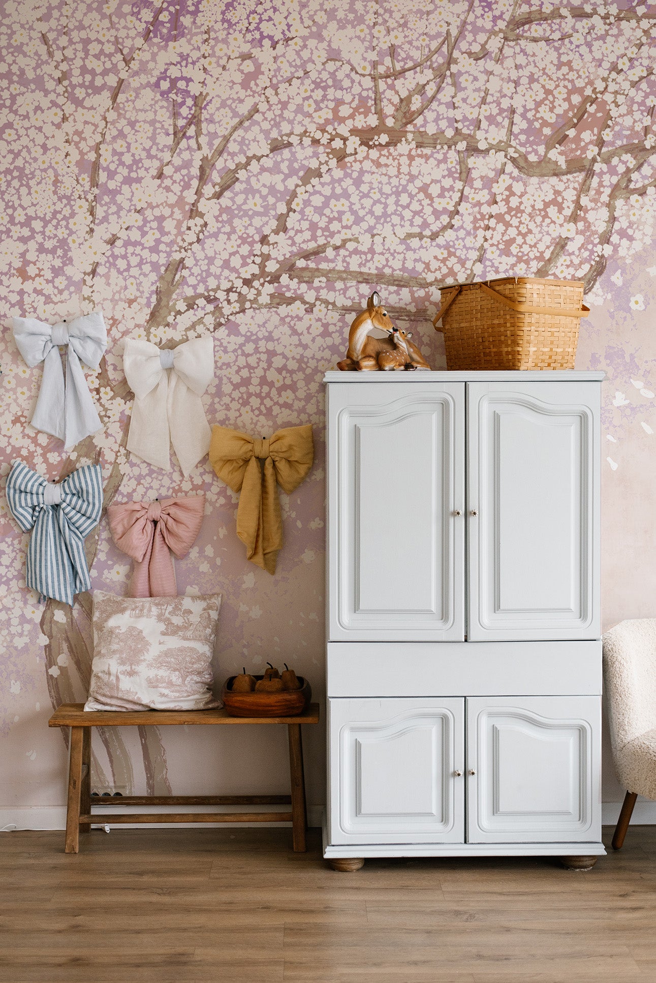 Tapeta japońskie drzewo róż