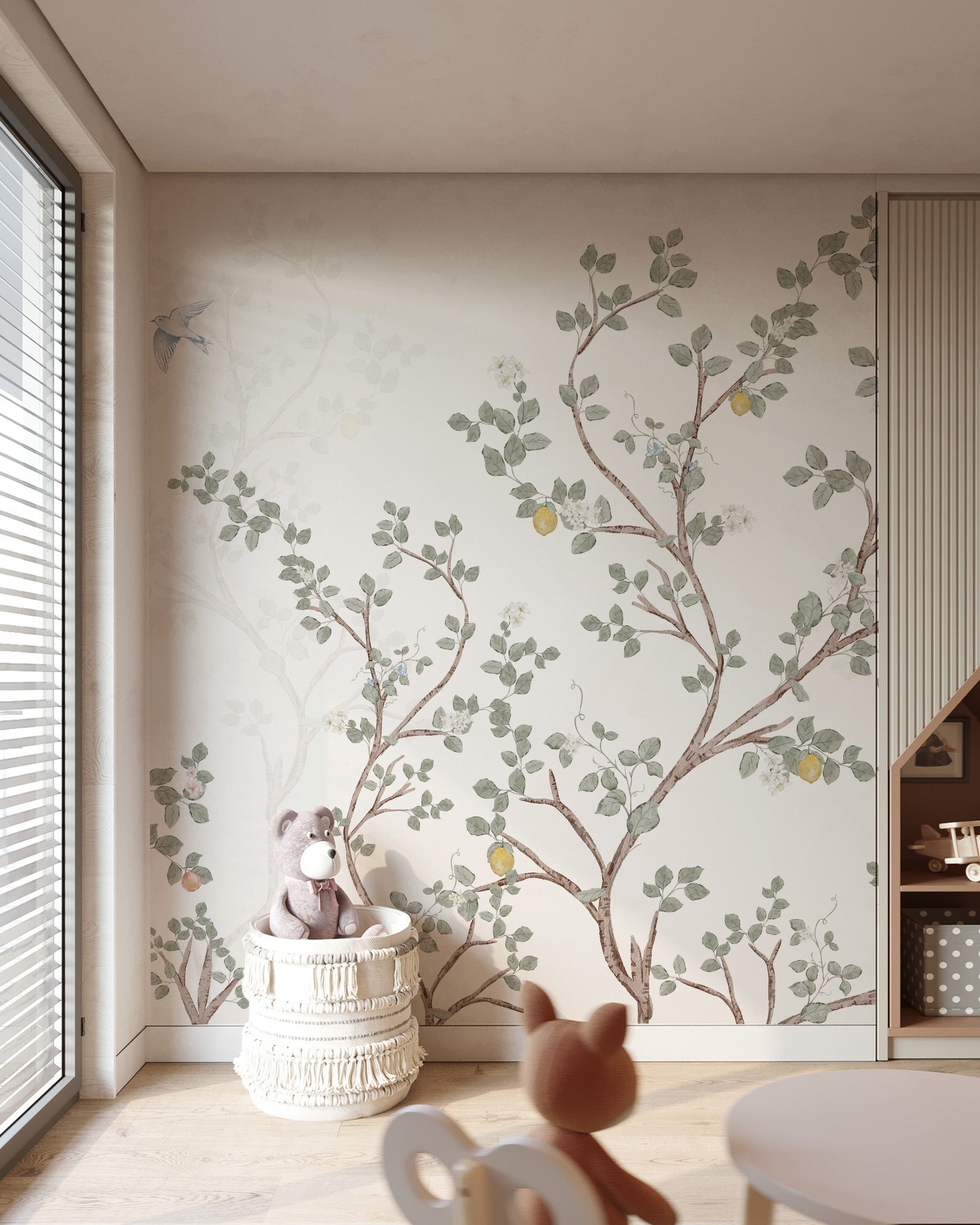 Tapeta leśna opowieść