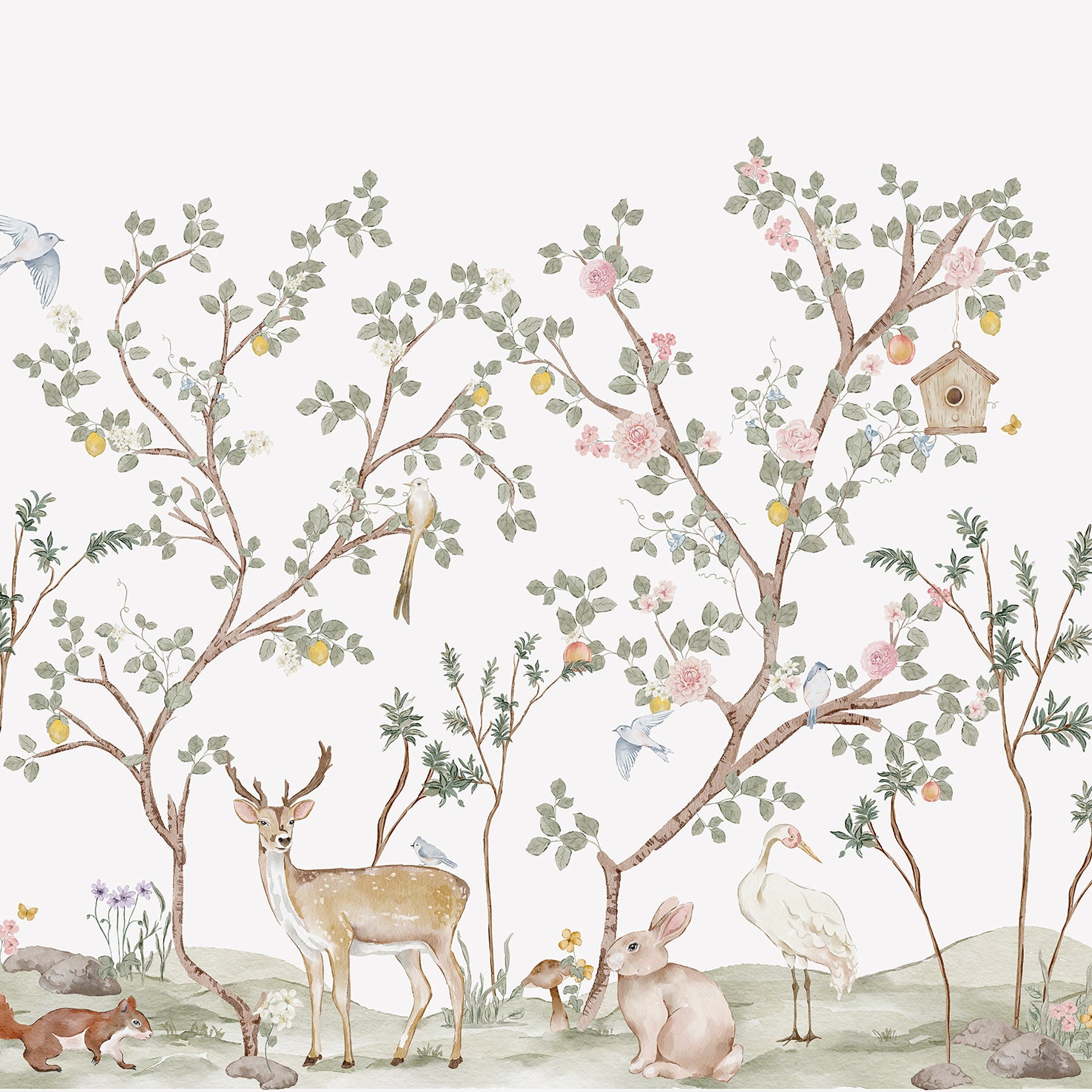 Tapeta leśni przyjaciele