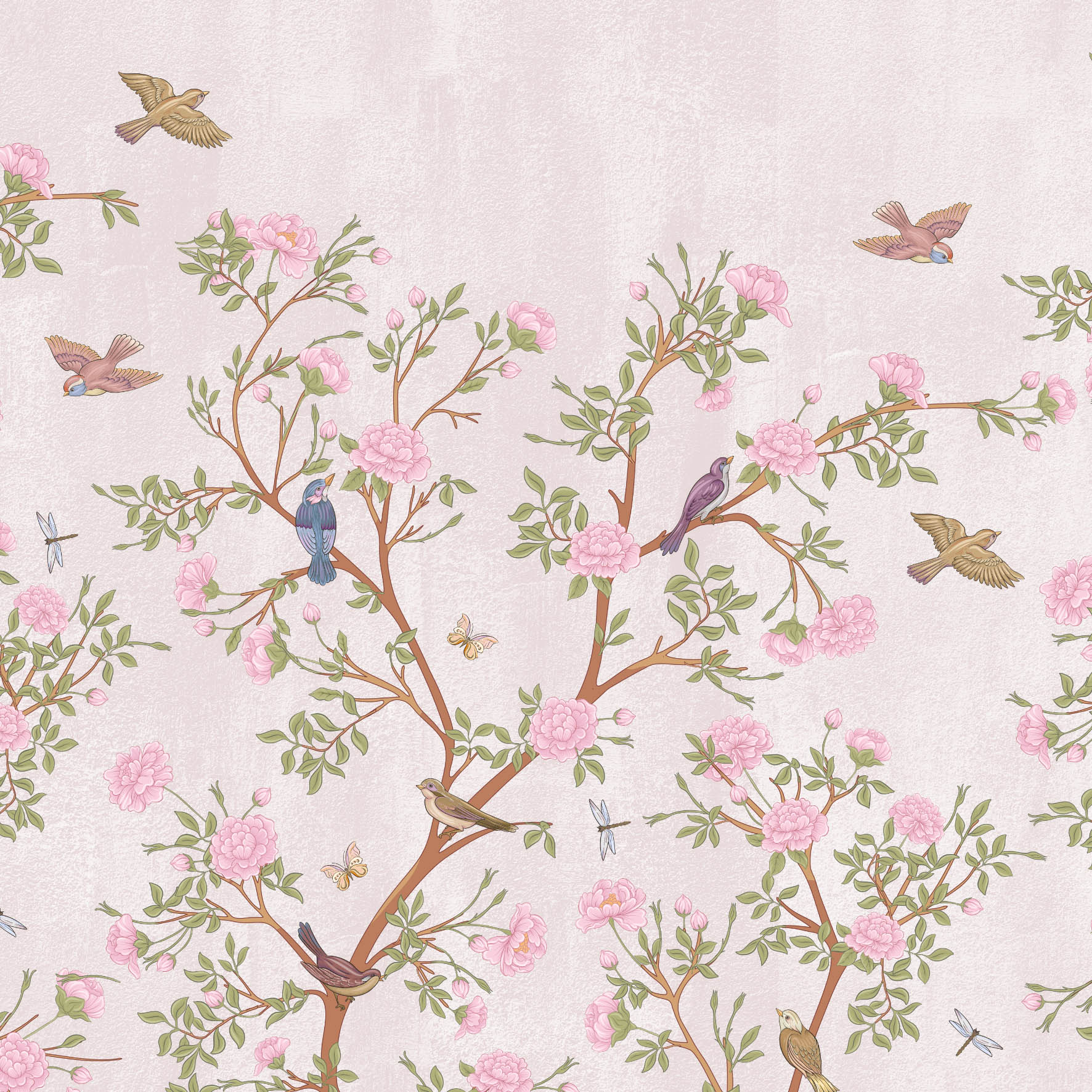 Tapeta ogród japoński róż