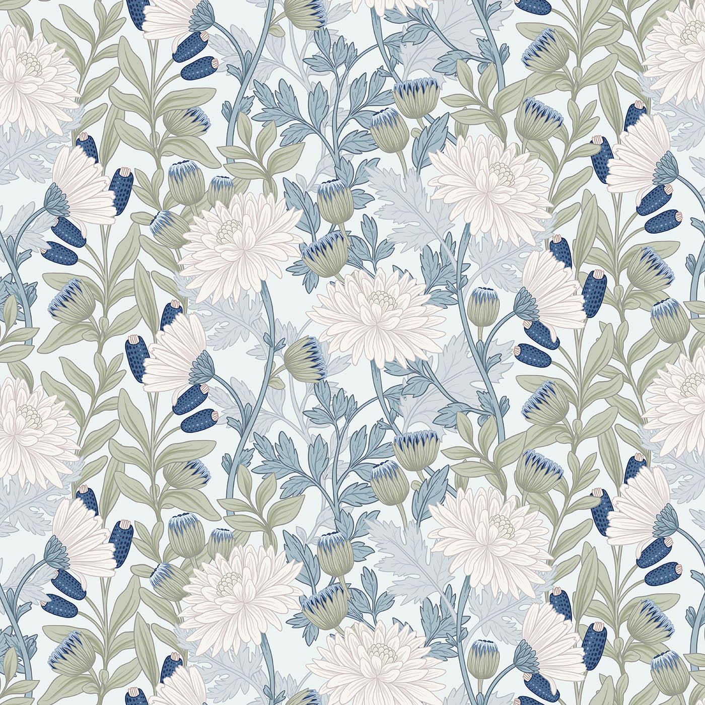 Tapeta kwiaty William Morris