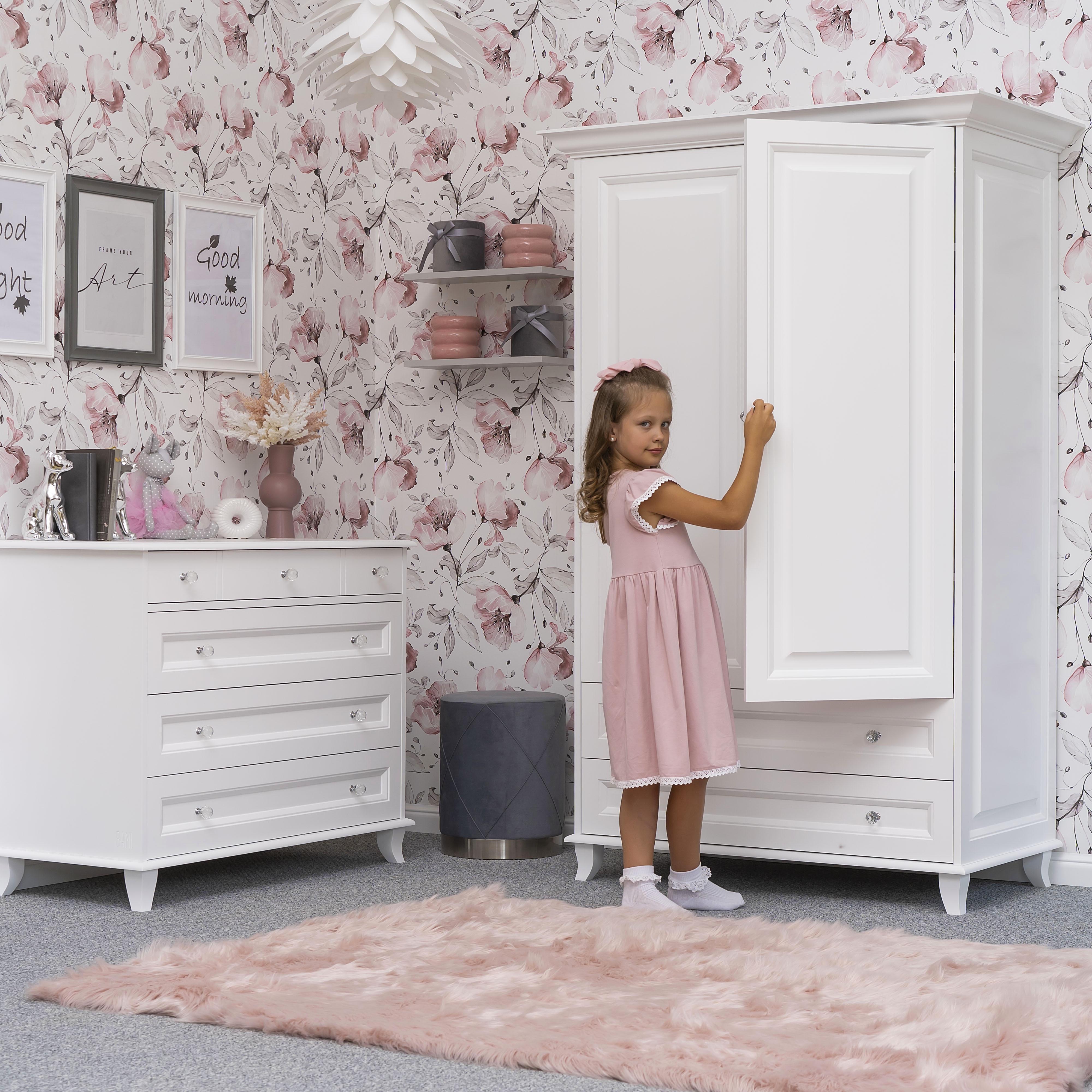 Drewniana szafa dziecięca Alex (różne kolory)