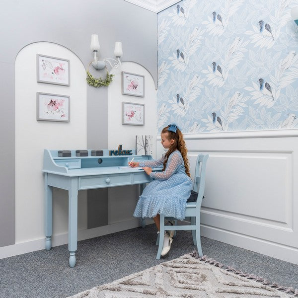 Drewniane biurko sekretarzyk Maxime