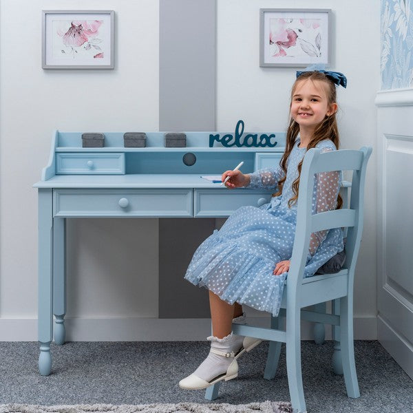 Drewniane biurko sekretarzyk Maxime