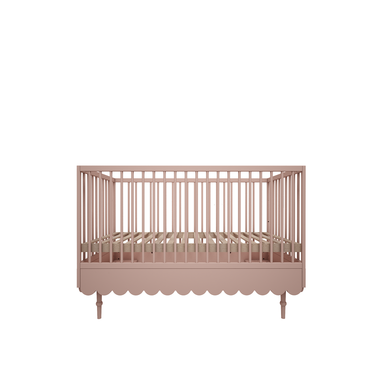 Łóżeczko niemowlęce z funkcją tapczanika 140 x 70 cm Babushka