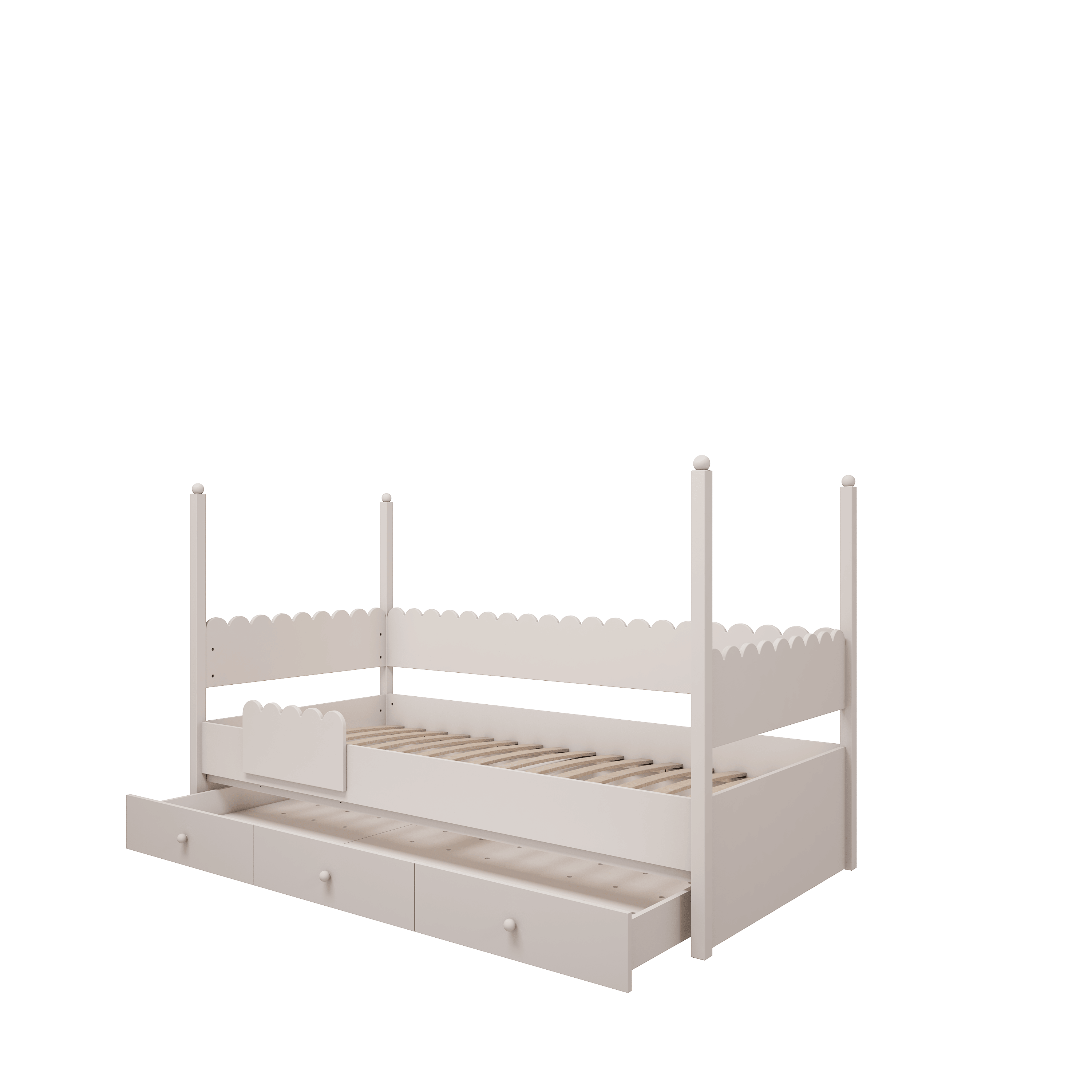 Łóżko 2w1 Babushka (dolne)