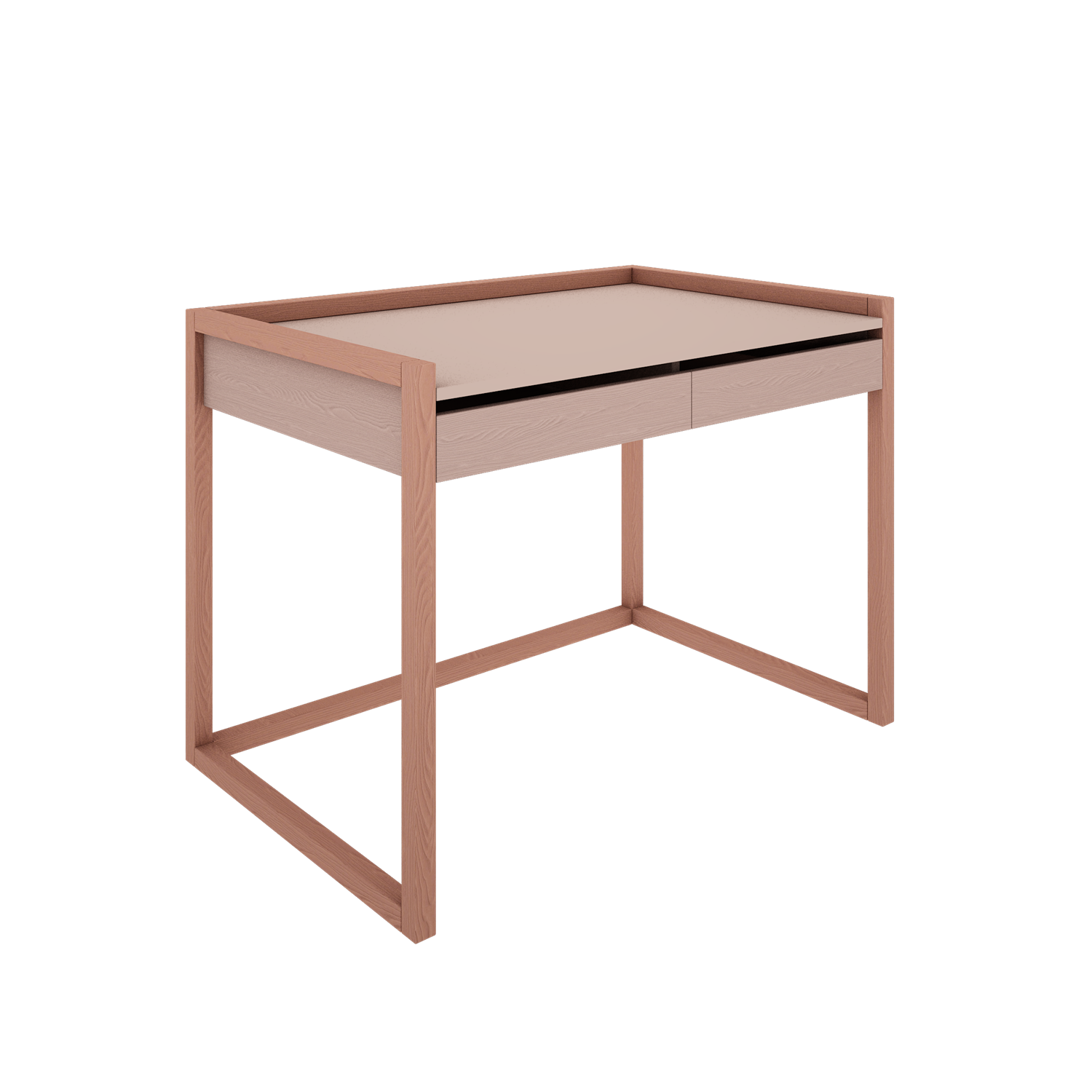 Drewniane biurko do pokoju dziecka Tweens - kolory