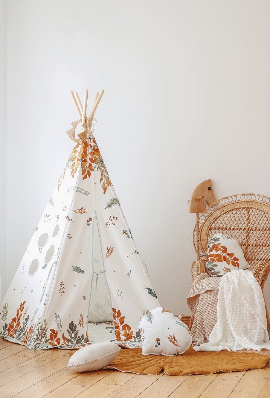 Namiot tipi "Leśni przyjaciele"