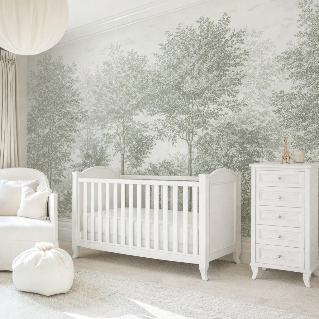 Drewniane łóżeczko 70x140 cm z barierką i funkcją tapczanika Alex ver B